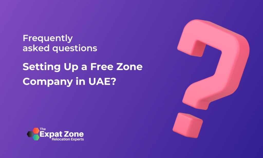 World map with pins marking various UAE Free Zone locations (Keywords: UAE, free zone, strategic location). Choose the perfect location for your business based on industry specialization and strategic advantages offered by different UAE Free Zones.