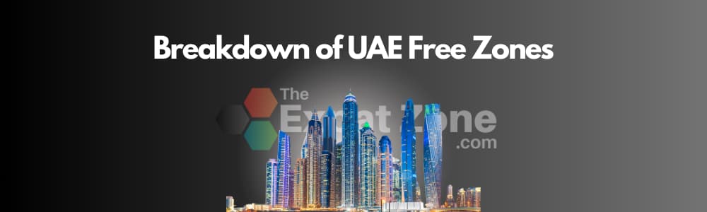 Breakdown of UAE Free Zones