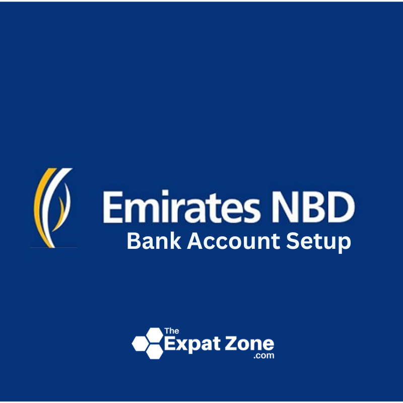 Emirates NBD Bank Account Setup for new client in Dubai